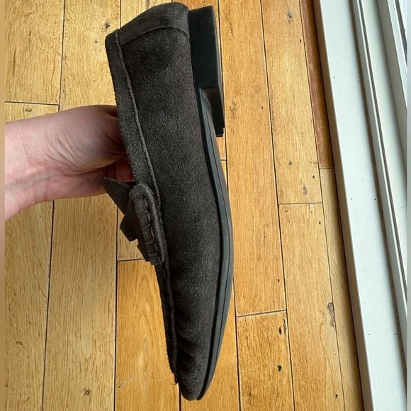 Genuine Suede Loafers - Picture 4 of 7